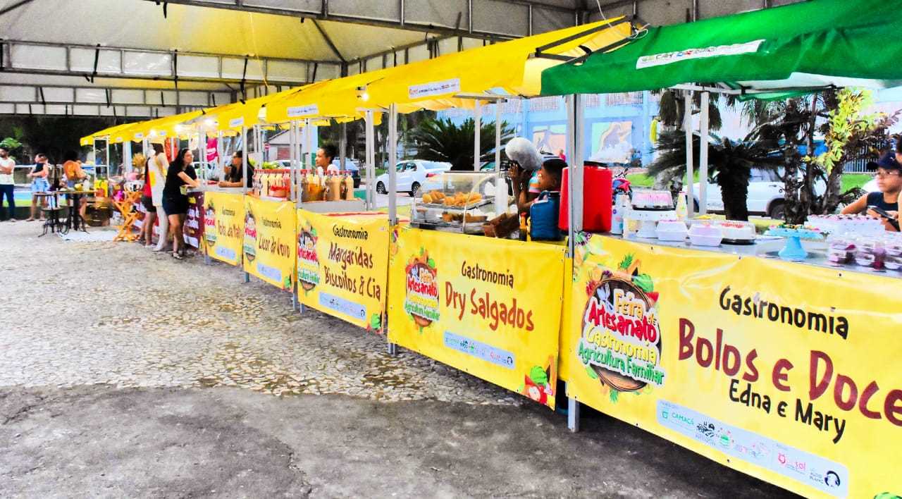 Camacã: 1ª Feira de Artesanato, Agricultura familiar e Gastronomia foi um sucesso